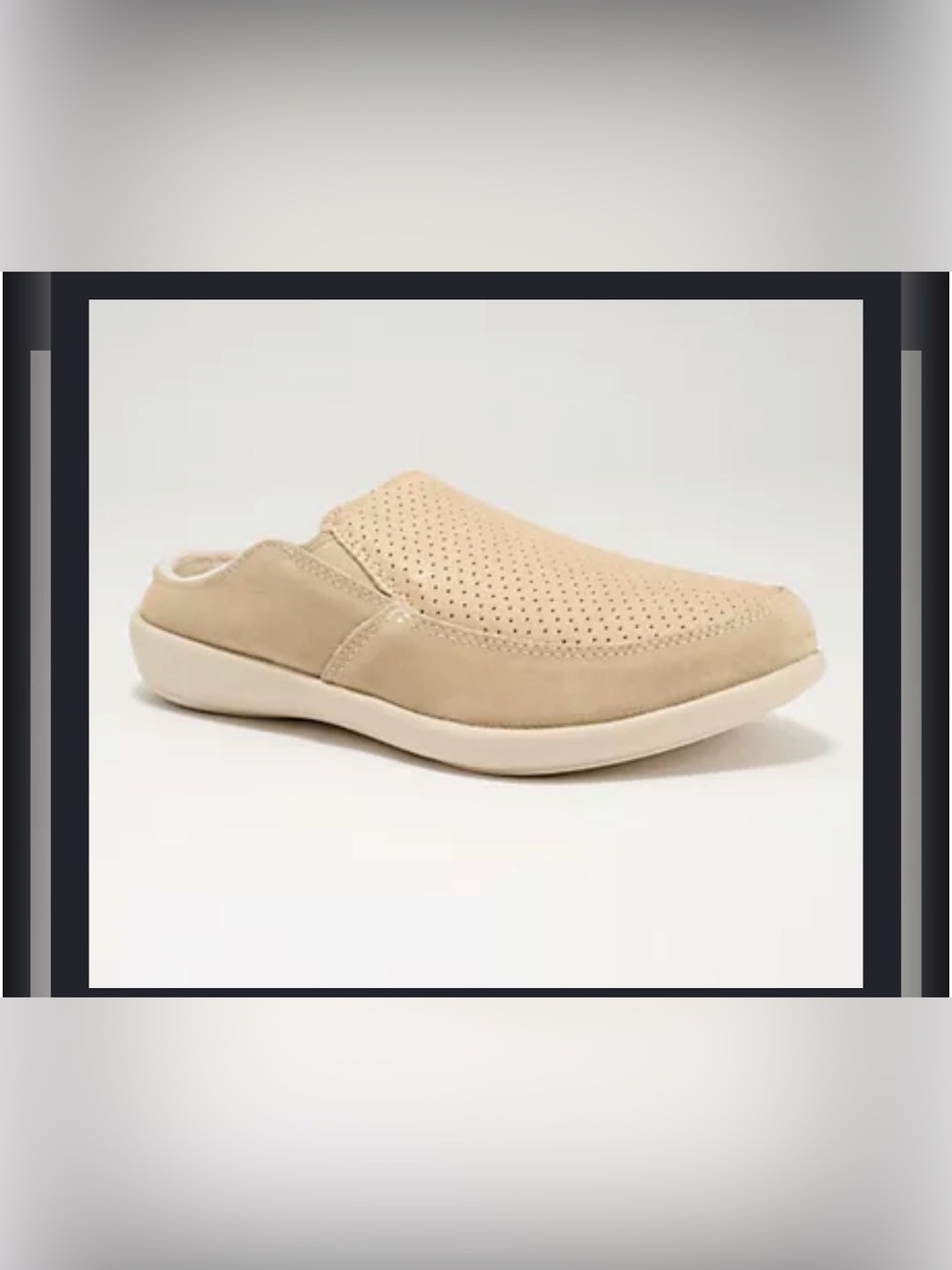 Revitalign Orthotic Shimmer Suede
Mules - Siesta Ease size 11B